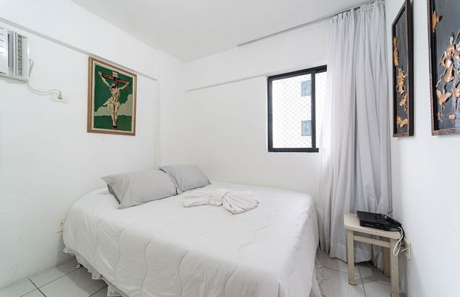 Apt 2 quartos com varanda próximo Praça Casa Forte o bairro mais agradável do Recife ARN901 - Photo 2