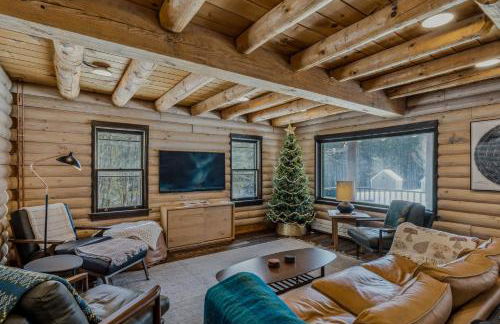 Log Cabin Fireplace Upper Valley - Wooded Chalet - Foto 2