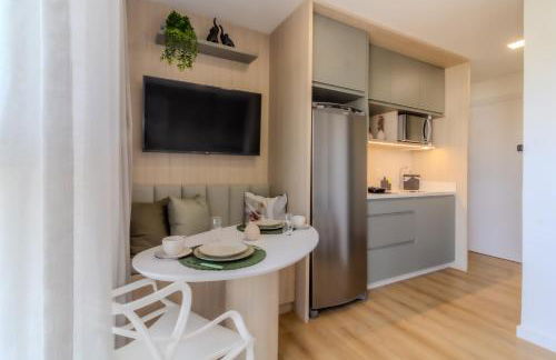 Loft Novo todo Mobiliado com WIFI Piscina e próximo a Oktober - Foto 24