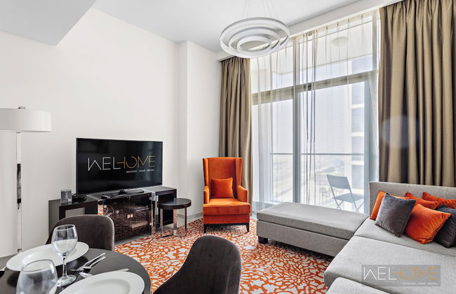 WelHome - Charming Breathtaking 1BR Apt. In Damac Hills - Photo 14