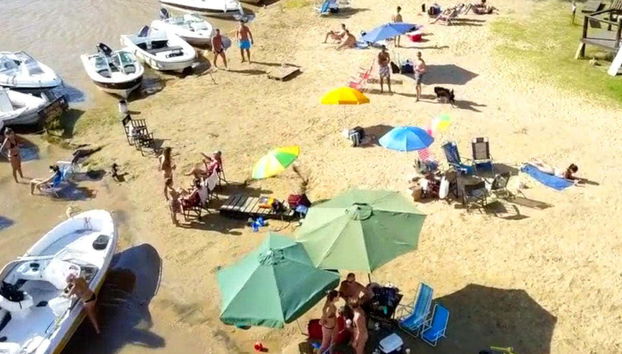 Playa del río Paraná