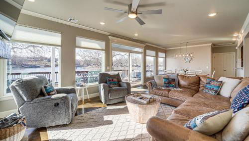 Lakefront Family Home with Dock and Views in Vinita! - Foto 3