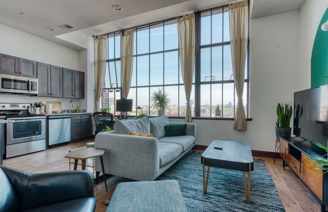 Sosuite 1BR Penthouse w W D Gym On-site Bar - Foto 37