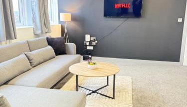 Two Bedroom Flat by Brookland Stays Serviced Accommodation Short Lets Leeds with Free WiFi - Foto 2