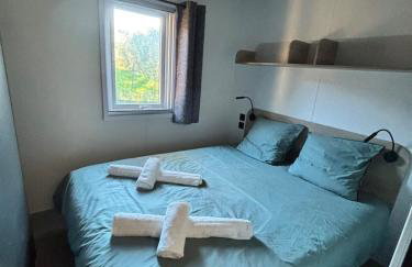 Mobil-home cosy Terrasse, soleil et piscine - Foto 13