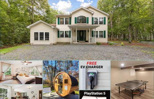 Spacious Home by Kalahari Waterpark, Camelback, Jim Thorpe, FREE EV and PRIVATE SAUNA - Foto 1