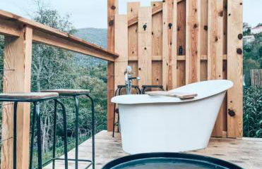 Tiny house Murato - Terrace on stilts - Nature - Foto 13