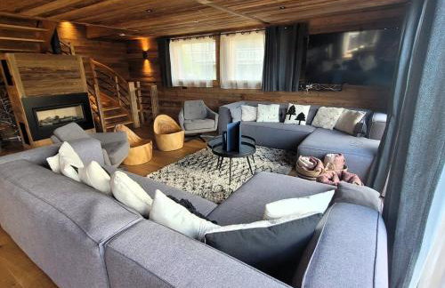 Chalet 5* aux Gets: Luxe, jacuzzi, sauna, chiens admis - FR-1-598-19 - Foto 6