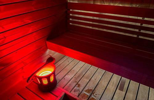 SaunaHaus - Log Cabin plus Private Sauna by the Brook - Foto 25