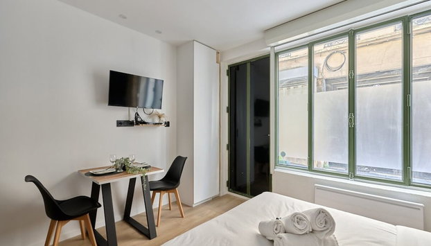 Charming Studio Center of Paris Bastille - Foto 5, Habitación