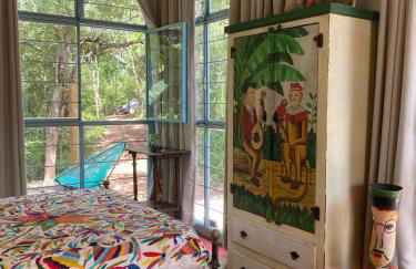 Sitio Cocoroca - casa com banheira, vista para a mata e acesso ao rio - Foto 4