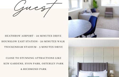 West London Apartment with easy access to Heathrow Airport & Twickenham Rugby Stadium - Foto 19