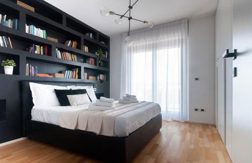 Apartment with Panoramic View of Milan and public free parking lot - Foto 13