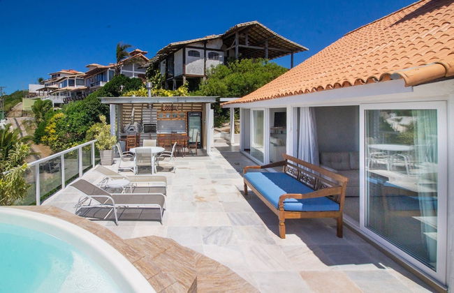 Vista Panorâmica em Geribá com 5 suítes - Foto 66