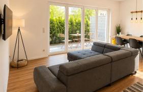Allgäu Living l Ferienhaus 5 Apartments - Sauna - Balkon - Garten - Parkplatz - Familienfreundlich - Foto 6