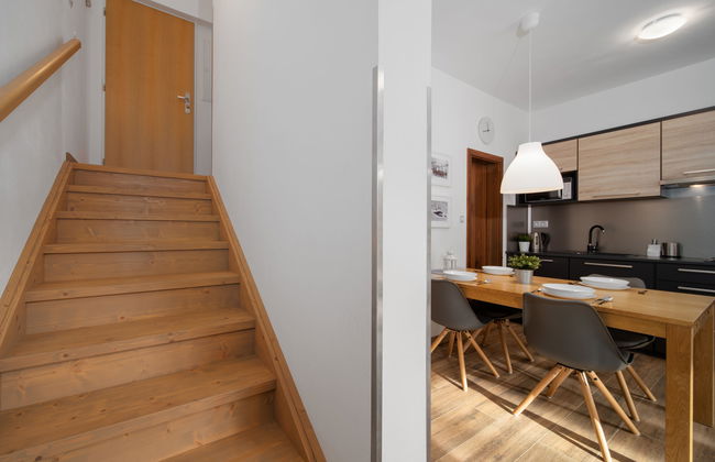 Ski-In Ski-Out Mountain Duplex Portášky3 - Foto 23