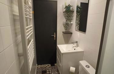 L Îlot de la Baie, super studio 4p face à la mer, parking gratuit, wifi, classé 2 étoiles à Fort Mahon Plage, Baie de Somme - Foto 5