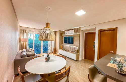 Apt de alto padrao perto de tudo em Gramado - Foto 1