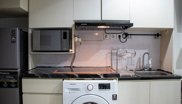 Scenic And Comfortable Studio At West Vista Apartment - Foto 4, Cocina privada