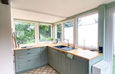 Tiny House im grünen Rangsdorf fuer 4 mit Kamin RAN - Photo 6