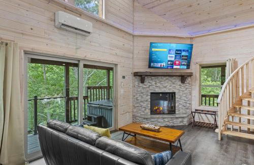 Top of the Line Treehouse Near Helen, Georgia - Foto 13