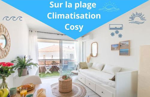 Les flots turquoise * Climatisation * Plage * Mer - Foto 1