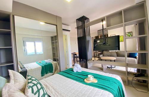 Apartamento Wi-fi, Split, Estacionamento e Piscina - Foto 49