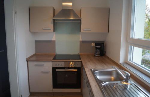 Charmante Wohnung mit eigenem Garten in der Nähe Würzburg - Foto 4