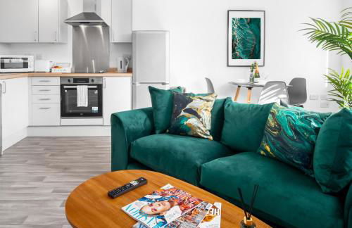 Modern 2 Bed Apartment - Sleeps 3 - Netflix - Parking 55C - Foto 8