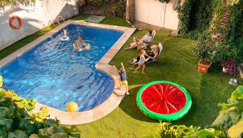 Villa del Jerte - Photo 2, Garden, sunbed, Garden view