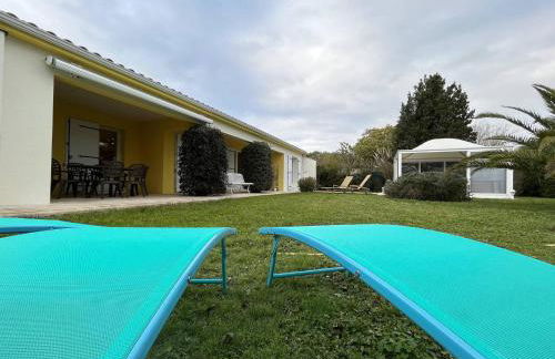 Grande maison familiale calme, 5 pièces, 10 couchages, SPA & jardin, Le Grand-Village-Plage - FR-1-246A-153 - Foto 20