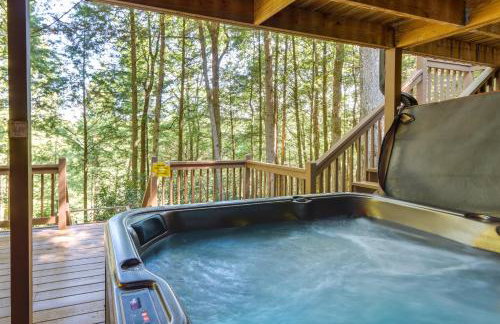 Luxe Fightingtown Creek Cabin 2 King Suites and Spa - Foto 27