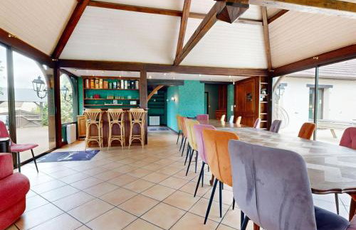 La Clef Decamp Greenland 15pers jacuzzi sauna airhockey billard - Photo 19