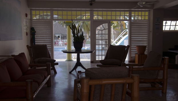 Zona de estar del vestíbulo