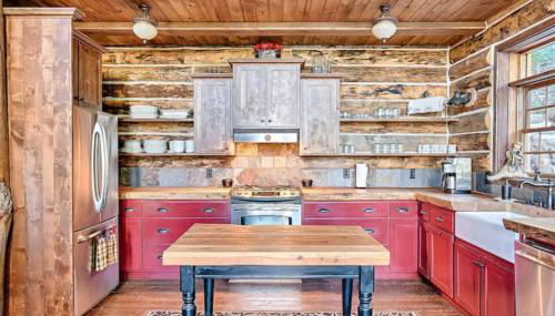 Hot Tub and Mtn Views Woodsy Cabin in Greer - Foto 3