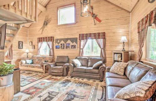 Northern Lights Log House w/ Sauna - Foto 8