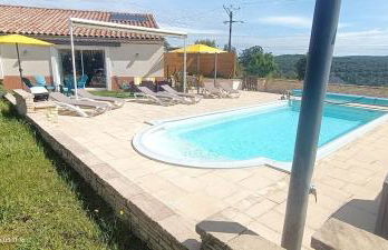 Gîte myosotis Piscine Privée 4 Chambres - Foto 21