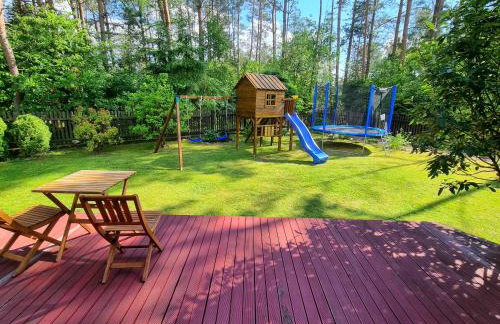 Chatka Baby Jagi - Domek z balią i kominkiem w lesie pośród jezior - Foto 8