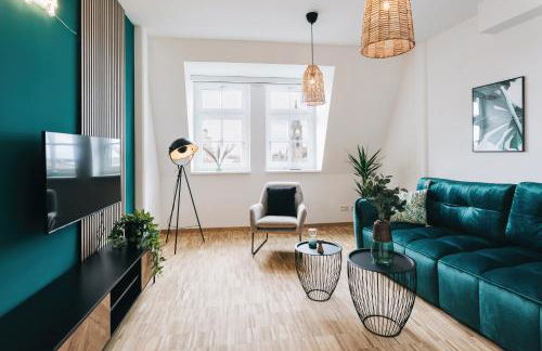 Oasis Appart - Wohnen in Dresden - Netflix - Tiefgarage - Dachterrasse - Foto 30