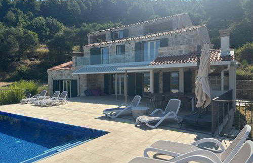 Magnificent new Villa Tofta on Lopud, Croatia. Sea views from the infinity pool - Photo 77