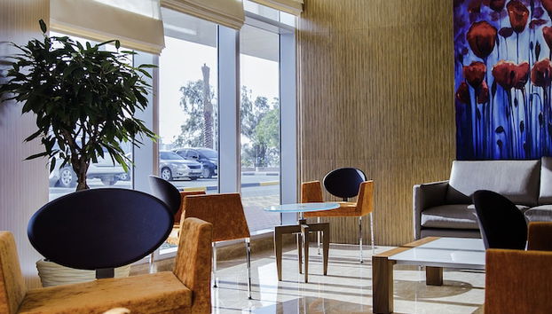 Sala de estar do lobby