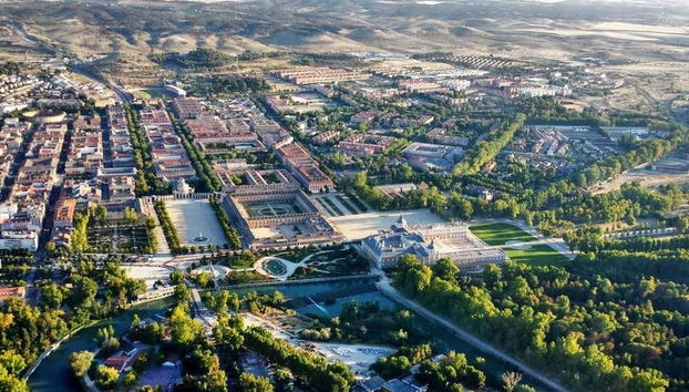 Vista panoramica di Aranjuez