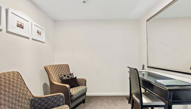 Sala de estar do lobby