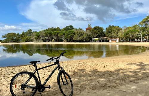 BASSIN D'ARCACHON, Maison vacances climatisée au calme, proche plage - Foto 47