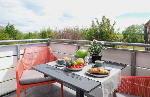 Antares Spiekerooger Gästehaus-Sonnengartenbalkon Süd mit Blick aufs Wattenmeer - Wohnung 7 - Foto 15