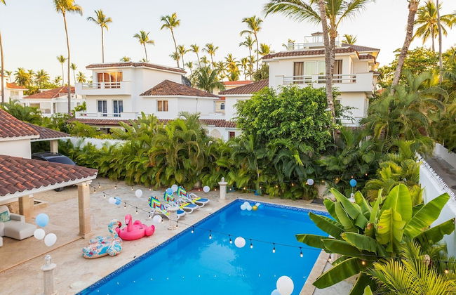 Beachfront 7BR Villa With Pool Maid Los Corales - Foto 52