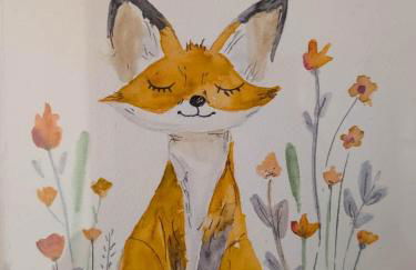 Fuchsbau im Ferienhaus an der Holzecke - Foto 1