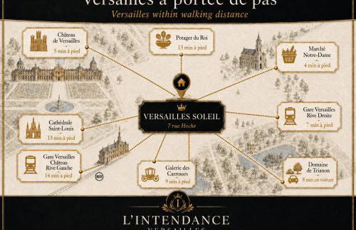 Le Versailles Soleil Classé 3 étoiles Charme & vue Chapelle Royale - Foto 29
