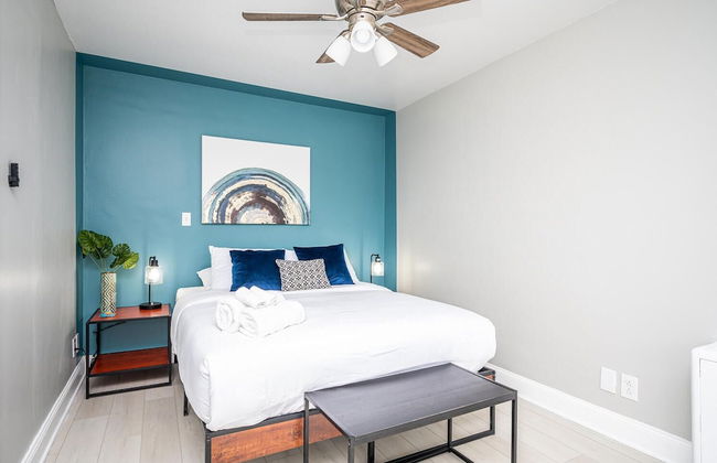 ATL downtown 2BR King Bed FREE parking - Foto 8