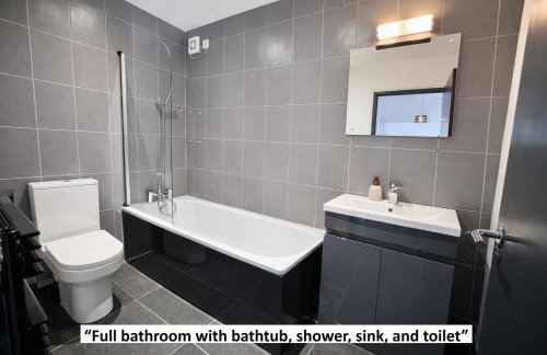 City Centre Apt - Sleeps 6, Parking, Shops & Trains - Foto 5